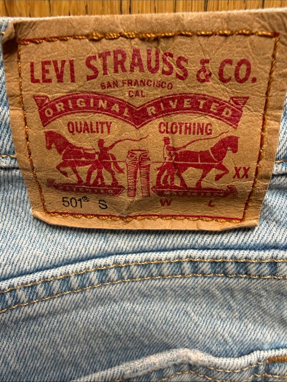 Levi 501 S 27 - Picture 6 of 11